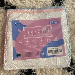 NWT BURP CLOTHS
